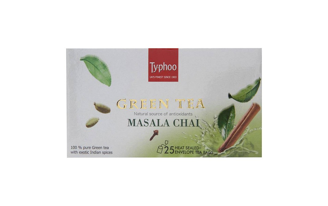 Typhoo Green Tea Masala Chai   Box  25 pcs